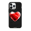 Чохол для iPhone 14 Pro Max з принтом 1 heart red