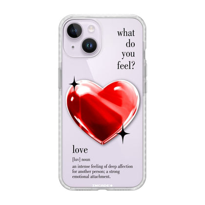 1 heart red - INCADE