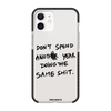 Чохол для iPhone 12 з принтом DONT SPEND