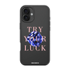 Чохол для iPhone 16 Plus з принтом TRY