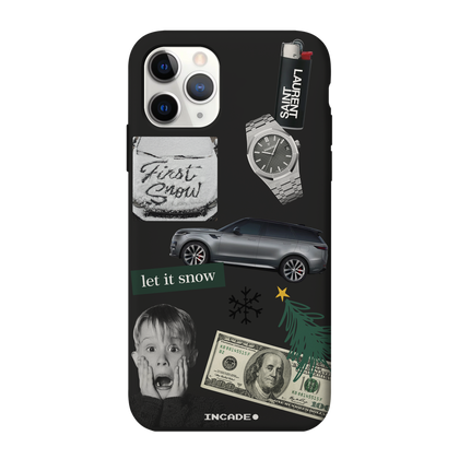 Чохол для iPhone 11 Pro FIRST SNOW silver — INCADE Black