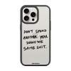 Чохол для iPhone 15 Pro Max з принтом DONT SPEND