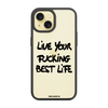 Чохол для iPhone 15 Plus з принтом LIVE