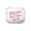 Чохол для AirPods 4 з принтом RICH GIRLS