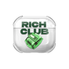 Чохол для AirPods 4 з принтом RICH CLUB