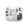 Чохол для AirPods 4 з принтом LUCKY GIRL