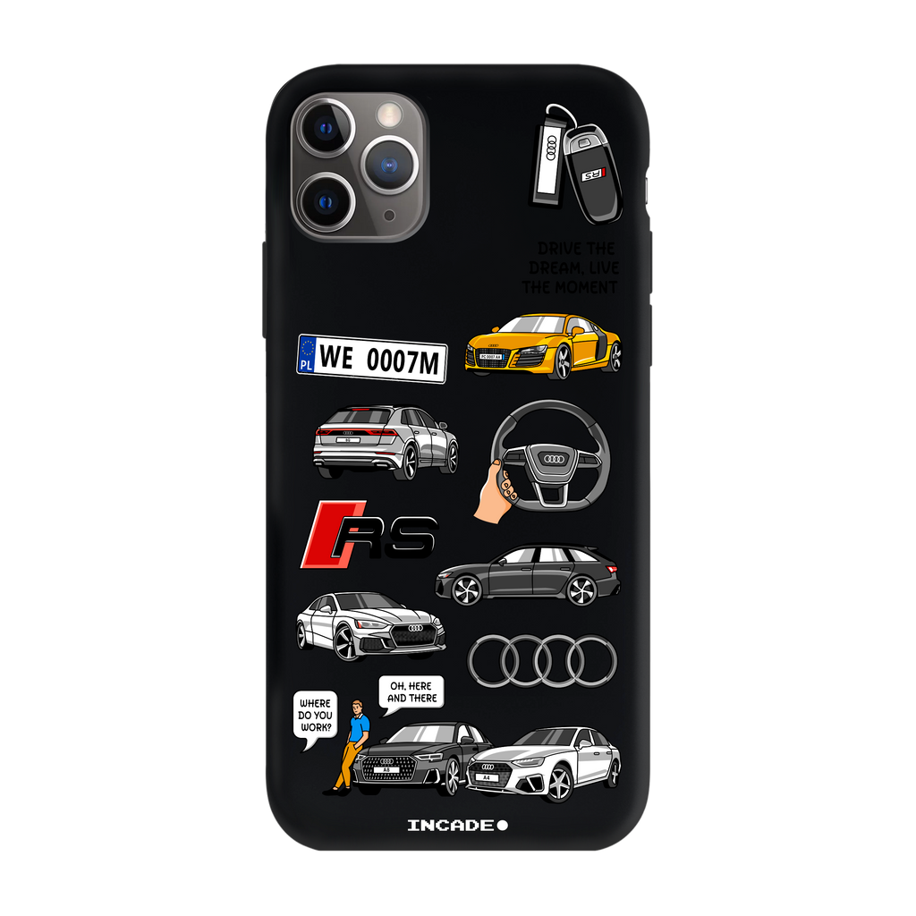Чохол для iPhone 11 Pro AUDI PL space gray — INCADE Black