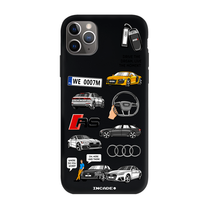 Чохол для iPhone 11 Pro AUDI PL space gray — INCADE Black
