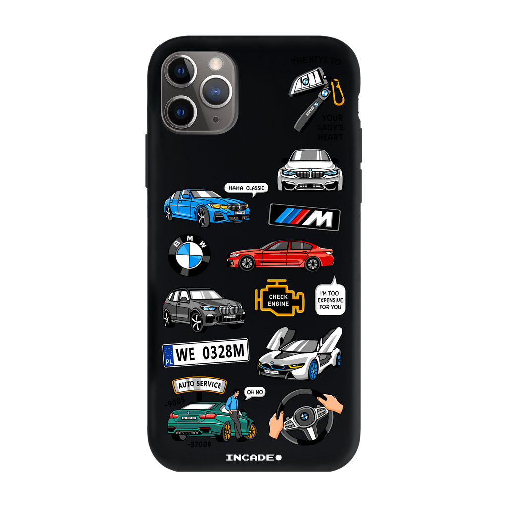 Чохол для iPhone 11 Pro BMW PL space gray — INCADE Black