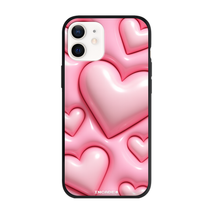 Чохол для iPhone 12 з принтом BUBBLE HEARTS