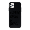 Чохол для iPhone 11 Pro COFFEE silver — INCADE Black