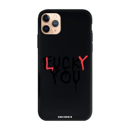 Чохол для iPhone 11 Pro FCK YOU gold — INCADE Black