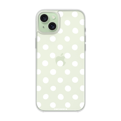 iPhone 15 Plus POLKADOT WHITE