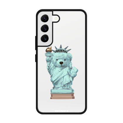 Чохол для Galaxy S22 з принтом + BEAR LIBERTY