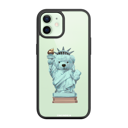 Чохол для iPhone 12 mini з принтом BEAR LIBERTY