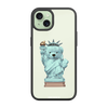 Чохол для iPhone 15 Plus з принтом BEAR LIBERTY