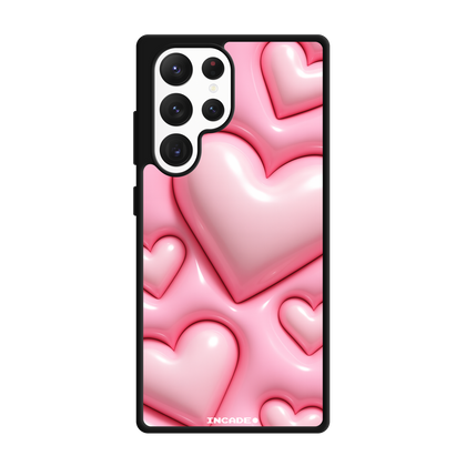 Чохол для Galaxy S22 Ultra з принтом BUBBLE HEARTS