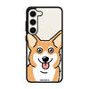 Чохол для Galaxy S23 з принтом + CORGI