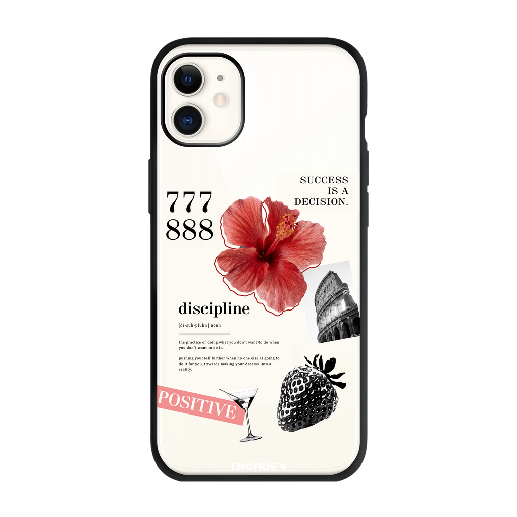 Чохол для iPhone 11 DISCIPLINE white — INCADE Elite