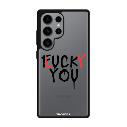 Чохол для Galaxy S23 Ultra з принтом FCK YOU