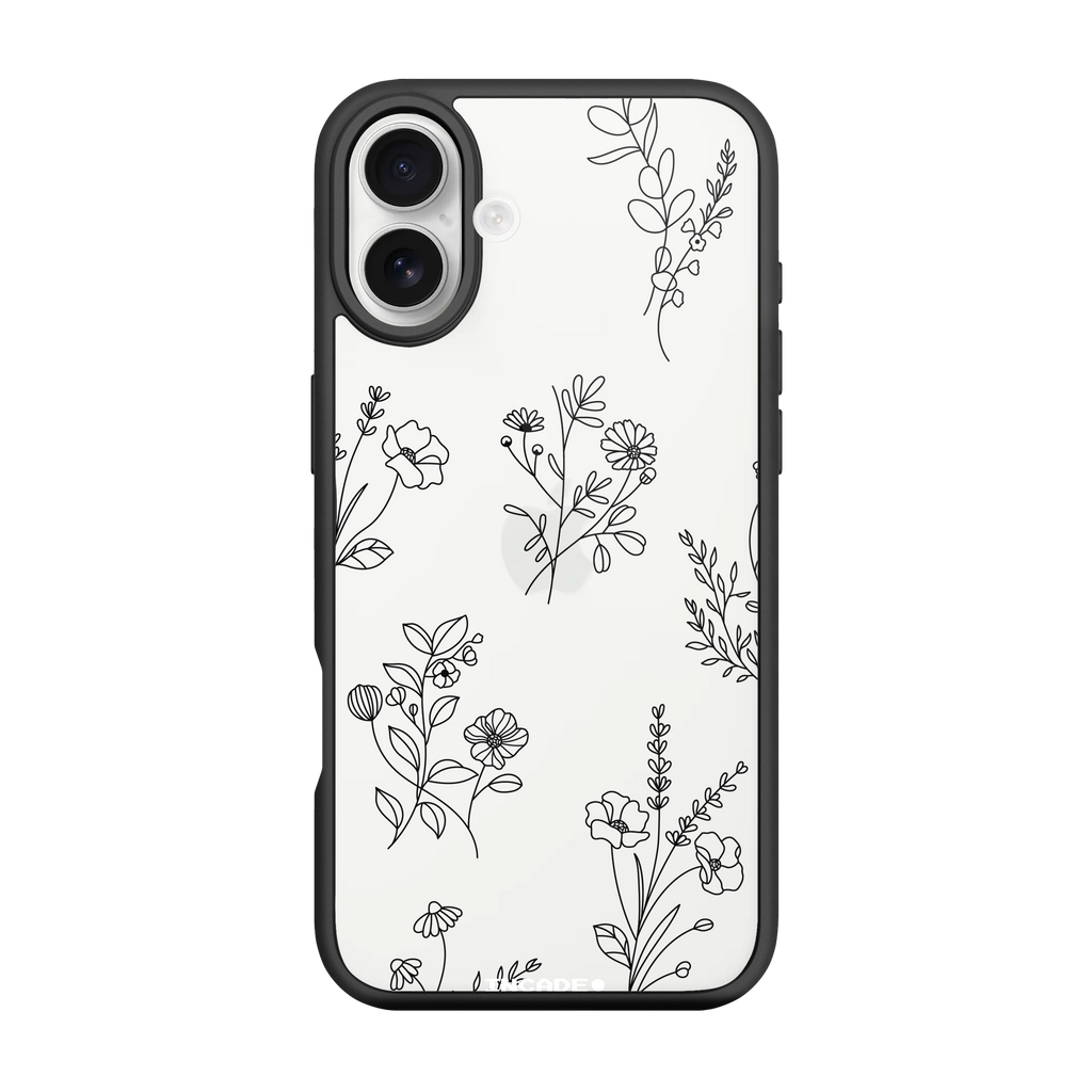 Чохол для iPhone 16 Plus з принтом FLOWERS