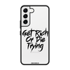 Чохол для Galaxy S22 з принтом + GET RICH