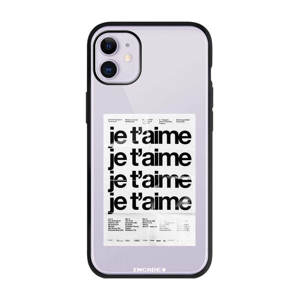 Чохол для iPhone 11 з принтом JE TAIME