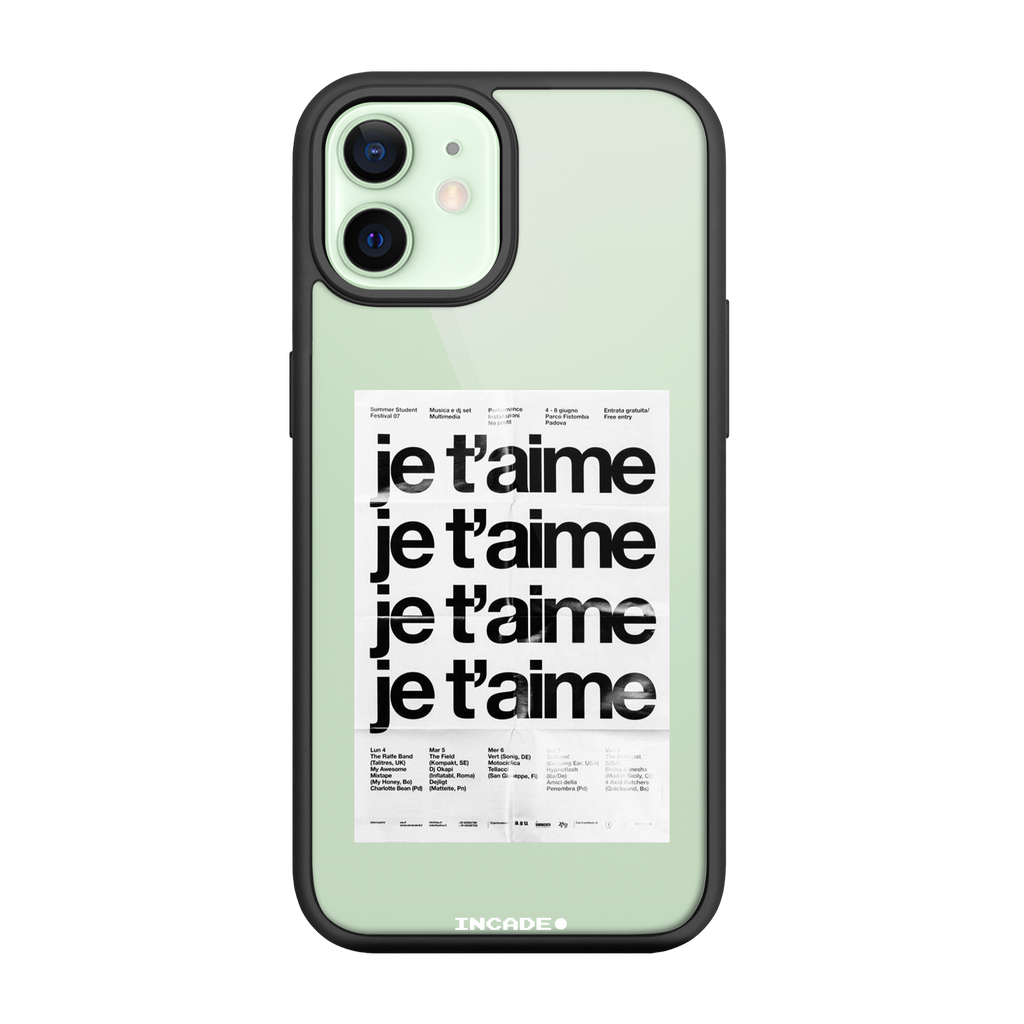 Чохол для iPhone 12 mini з принтом JE TAIME