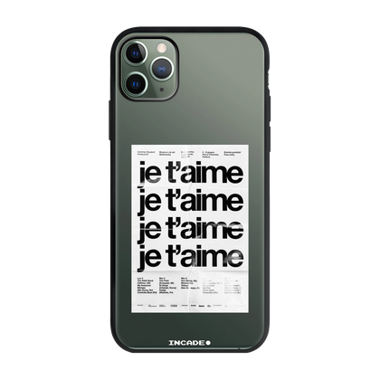 Чохол для iPhone 11 Pro Max з принтом JE TAIME