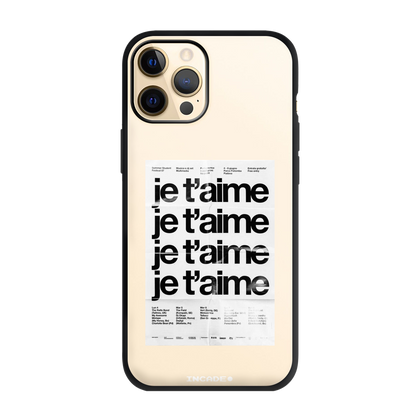 Чохол для iPhone 12 Pro Max з принтом JE TAIME