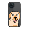 Чохол для iPhone 15 Plus з принтом LABRADOR