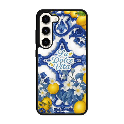 Чохол для Galaxy S23 з принтом + LEMON