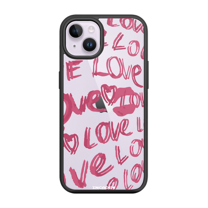 Чохол для iPhone 14 з принтом LOVE LOVE