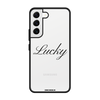 Чохол для Galaxy S22 з принтом + LUCK