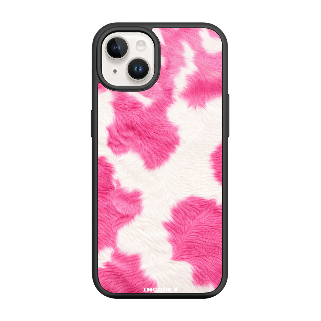 Чохол для iPhone 14 з принтом PINK COW