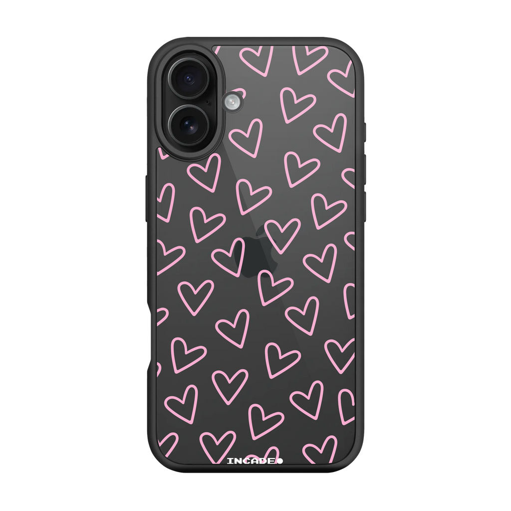 Чохол для iPhone 16 Plus з принтом PINK CRUSH