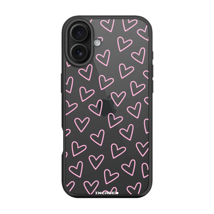 Чохол для iPhone 16 Plus з принтом PINK CRUSH