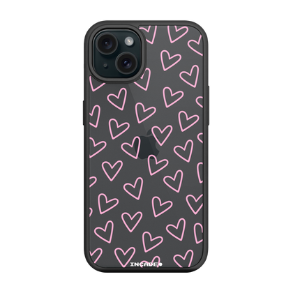 Чохол для iPhone 15 Plus з принтом PINK CRUSH