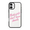 Чохол для iPhone 16 Plus з принтом RICH GIRLS