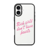 Чохол для iPhone 17 з принтом RICH GIRLS