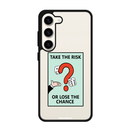 Чохол для Galaxy S23 з принтом + TAKE RISK