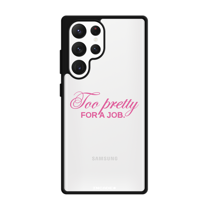 Чохол для Galaxy S22 Ultra з принтом TOO PRETTY