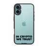 Чохол для iPhone 16 Plus з принтом TRUST