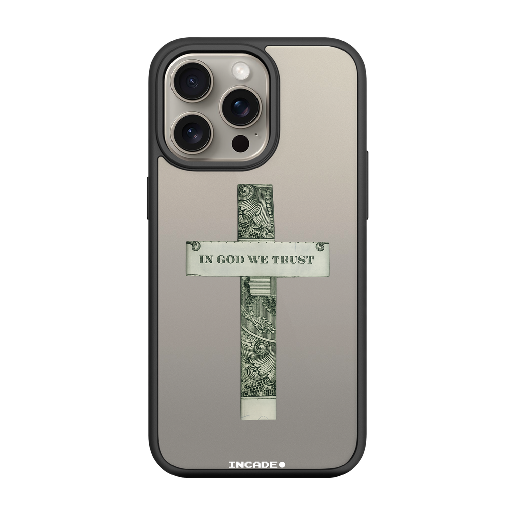 Чохол для iPhone 15 Pro Max з принтом WE TRUST