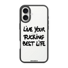 Чохол для iPhone 17 з принтом LIVE