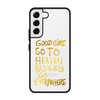 Чохол для Galaxy S22 з принтом + bad girl gold