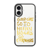 Чохол для iPhone 17 з принтом bad girl gold