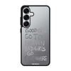 Чохол для Galaxy S25 з принтом + bad girl silver