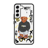 Чохол для Galaxy S22 з принтом + king teddy