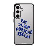 Чохол для Galaxy S24 з принтом + porsche blue